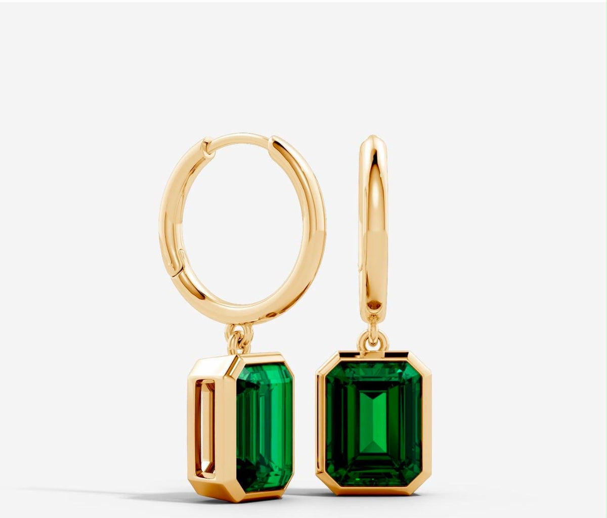 Radiant earrings 1.57ct/1.59ct